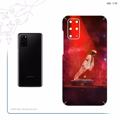 برچسب پوششی ماهوت مدل Michael Jackson مناسب برای گوشی موبایل سامسونگ Galaxy S20 Plus