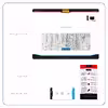 برچسب پوششی ماهوت مدل White Wood مناسب برای تبلت سامسونگ Galaxy Tab S 10.5 2014 T800
