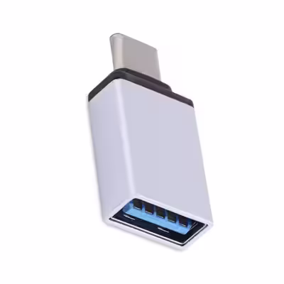 مبدل OTG USB به USB-C مدل D-15 به همراه مبدل microUSB به USB-C
