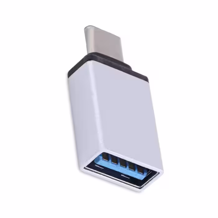 مبدل OTG USB به USB-C مدل D-15 به همراه مبدل microUSB به USB-C