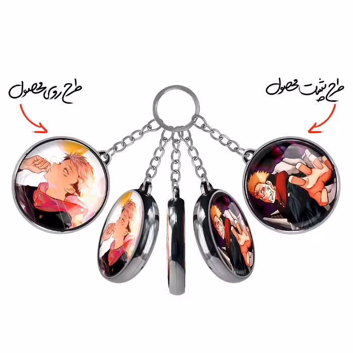 جاکلیدی خندالو طرح ایتادوری یوجی و ریومن سکونا انیمه جوجوتسو کایزن مدل دوطرفه کد 1110911112