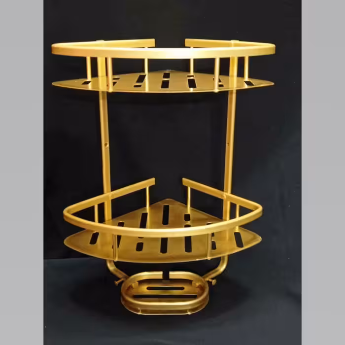 قفسه حمام مدل دو طبقه