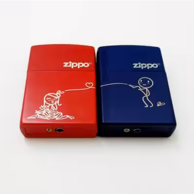 فندک مدل قلب کد N148 مجموعه 2 عددی