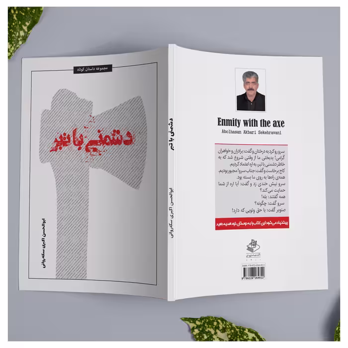 کتاب دشمنی با تبر اثر ابوالحسن اکبری سکه‌روانی انتشارات نامه‌ی پارسی
