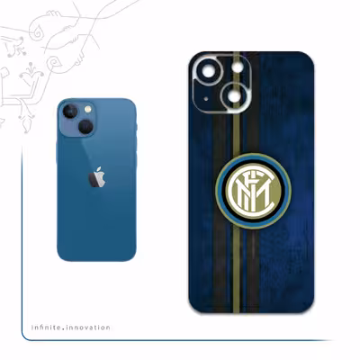 برچسب پوششی ماهوت مدل Inter-Milan مناسب برای گوشی موبایل اپل iPhone 13 Mini