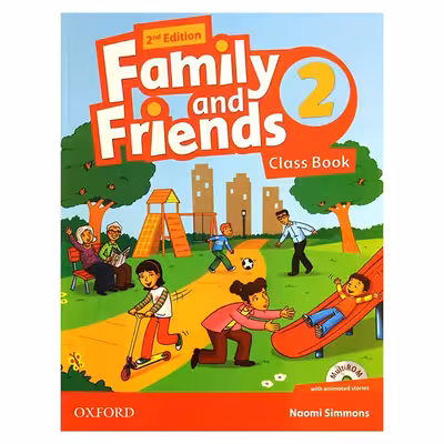 کتاب American Family and Friends 2nd Edition اثر Naomi Simmons انتشارات شیلر