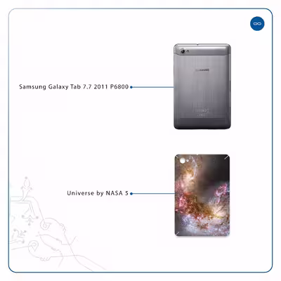 برچسب پوششی ماهوت مدل Universe-by-NASA-5 مناسب برای تبلت سامسونگ Galaxy Tab 7.7 2011 P6800