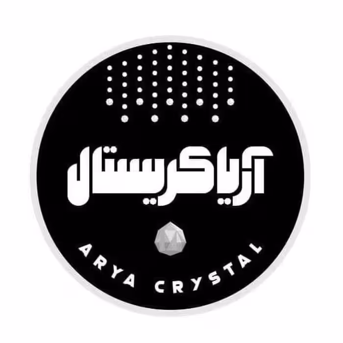 پرده آریا کریستال مدل کوتاه و بلند سایز 150x250 سانتی متر