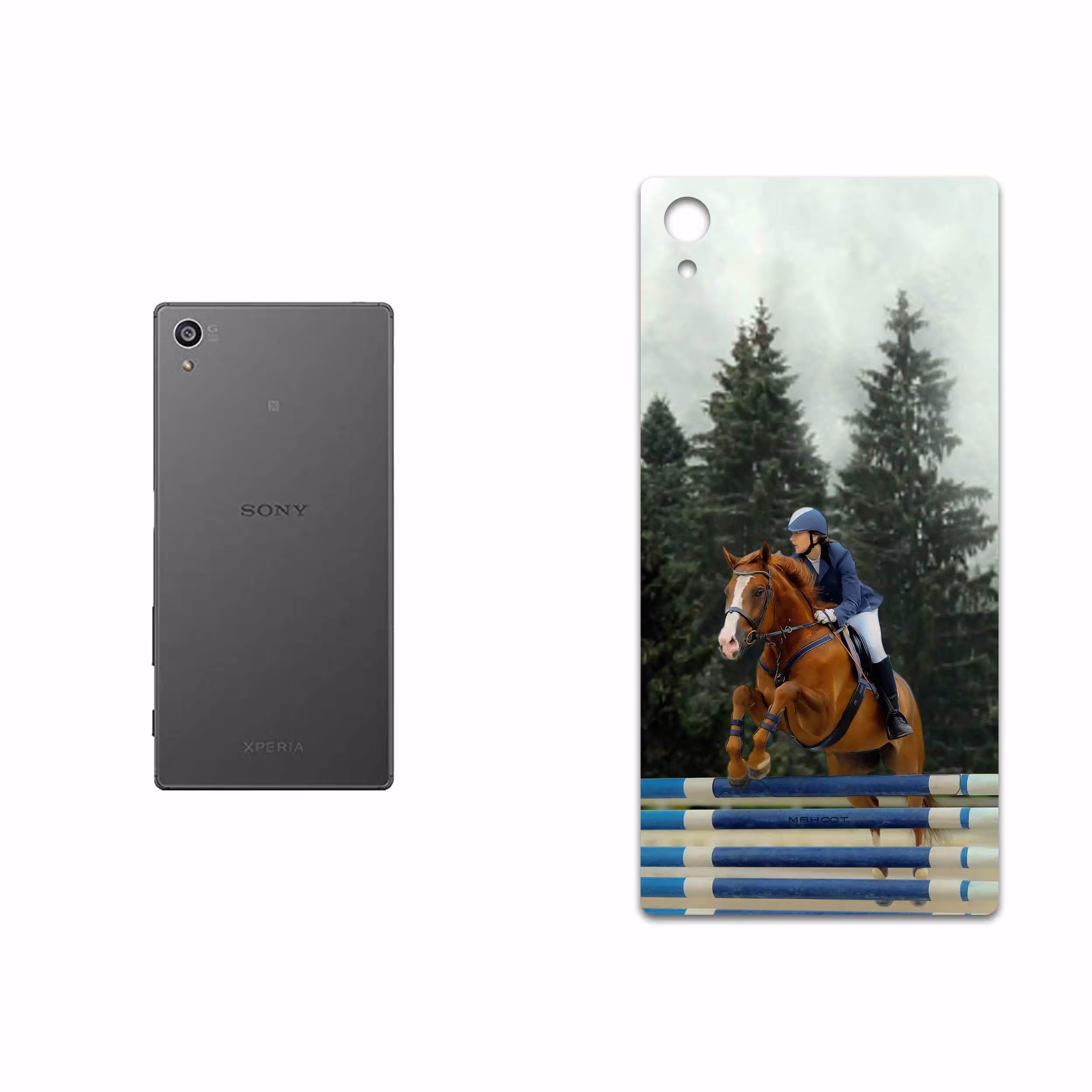 برچسب پوششی ماهوت مدل Equestrianism مناسب برای گوشی موبایل سونی Xperia Z5