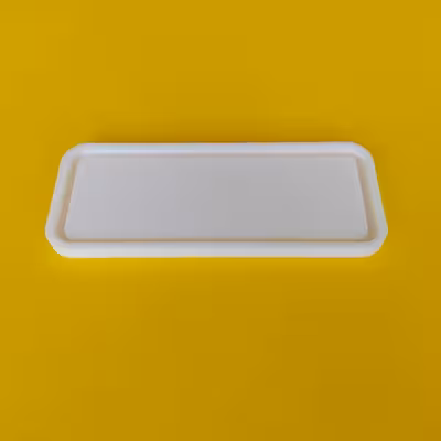 قالب رزین مدل مستطیل لبه دار  کد 22.8