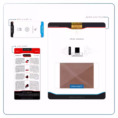 برچسب پوششی ماهوت مدل Matte_Natural_Leather مناسب برای تبلت سامسونگ Galaxy Tab A 8.0 2019 T295