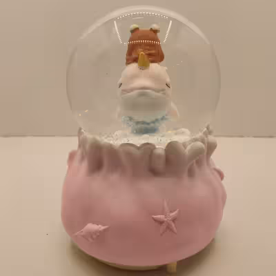 گوی موزیکال مدل پمپی فرشته و دریا