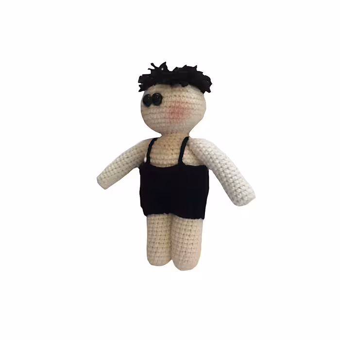 عروسک بافتنی مدل کوتوله 01