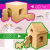 ساختنی مدل بلوک آجر مینیاتوری هدیه معماری کد 48p-B