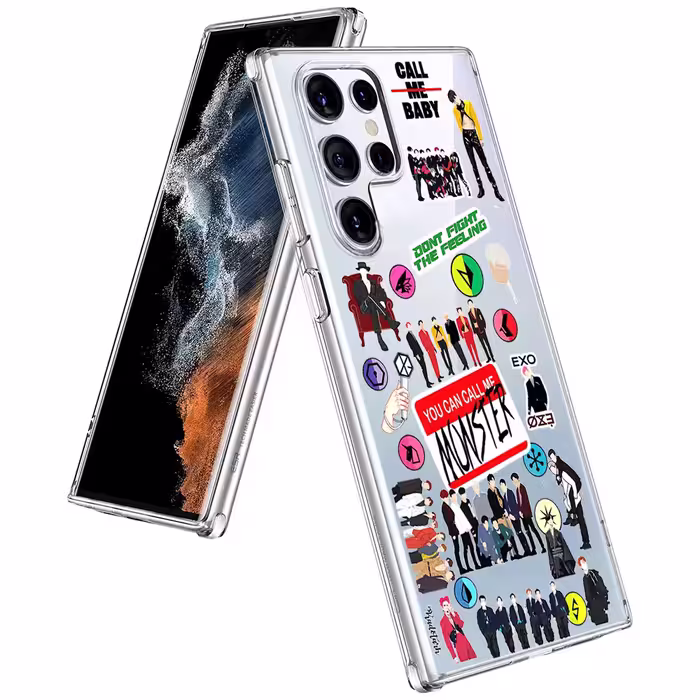 کاور طرح EXO مناسب برای گوشی موبایل سامسونگ Galaxy S22 Ultra