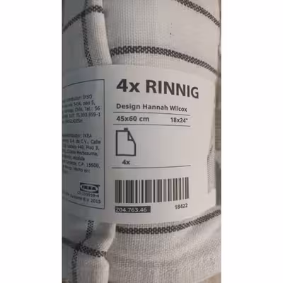 دستمال آشپزخانه ایکیا مدل 763 بسته 4 عددی