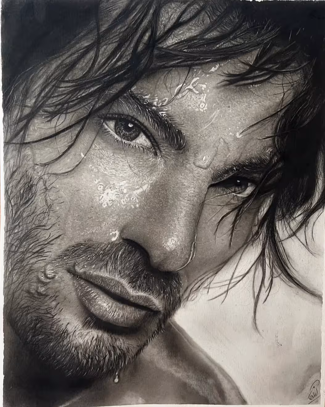 تابلو سیاه قلم