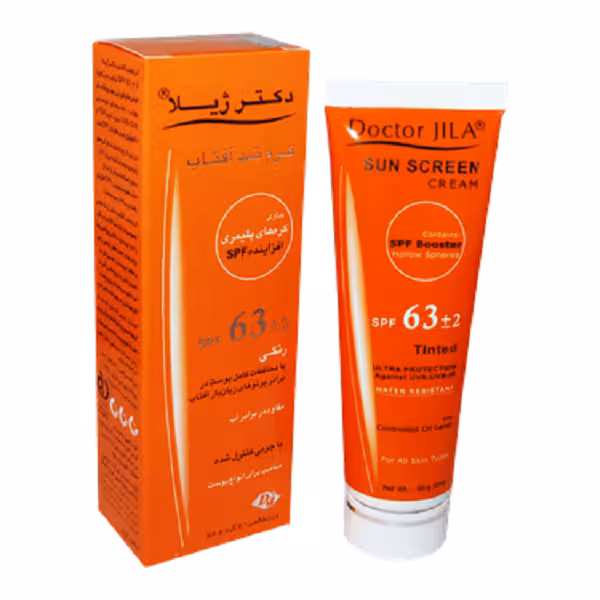 کرم ضدآفتاب spf63  دکتر ژیلا
