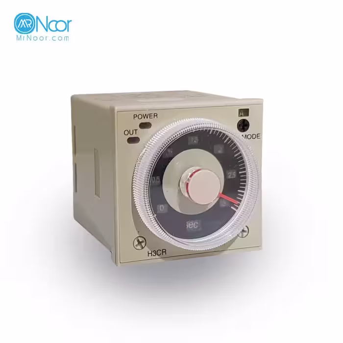 تایمر آنالوگ مولتی رنج 8 پایه مدل H3CR-A8 - مستر نور