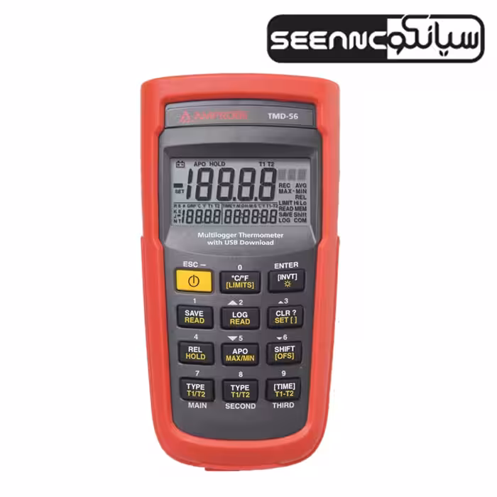 دماسنج و دیتالاگر صنعتی امپروب مدل Amprobe TDM-56