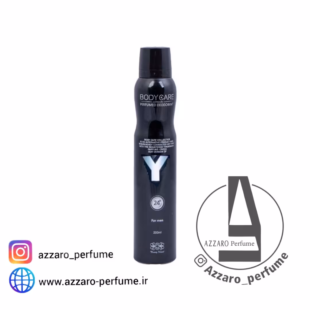 اسپری خوشبو کننده بدن 24 ساعته مردانه بادی کر رایحه وای ایفسن لورن حجم 200 میل