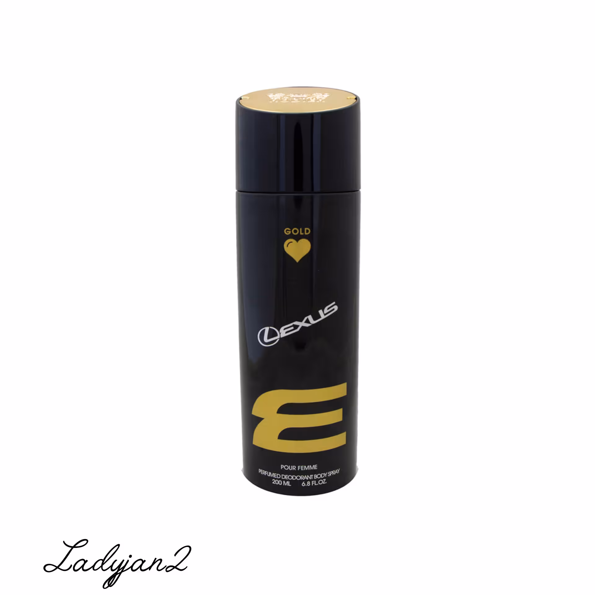 اسپری خوشبو کننده بدن زنانه رودیر مدل Lexus Gold