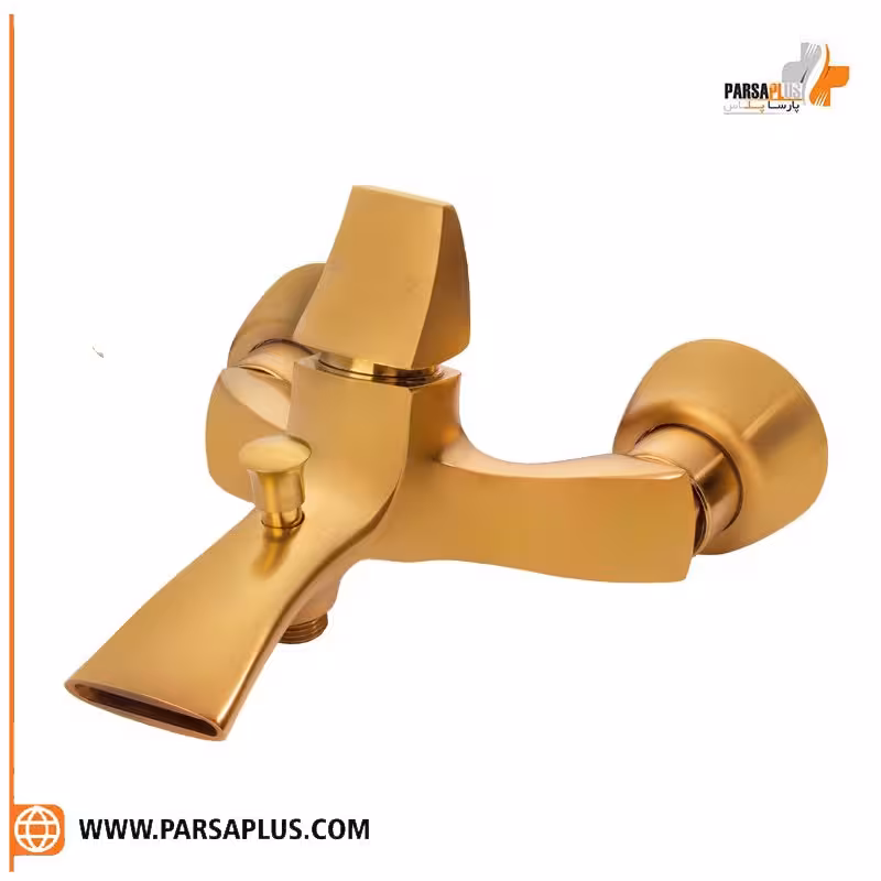 شیر دوش دوان مدل پاژ طلایی مات