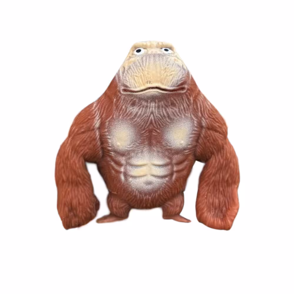 فیجت گوریل شنی بدشانس سایز بزرگ Unlucky sand gorilla fidget
