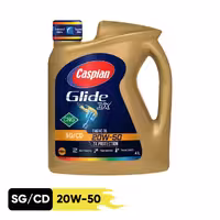 روغن موتور خودرو دوگانه سوز کاسپین مدل SG/CD 20W50 CNG حجم 4 لیتر