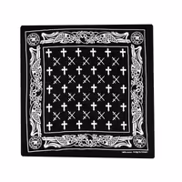 دستمال سر و گردن طرح صلیب