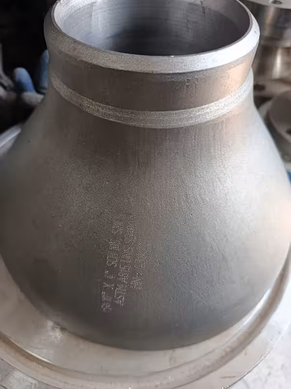 تبدیل صاف داپلکس 4 *  10 اینچ  رده 10 تیپل  از جنس  A 815 / UNS S31803