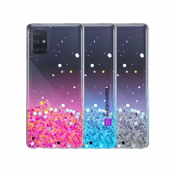قاب آکواریومی اکلیلی ثابت بدون حجم مناسب برای گوشی های سامسونگ Acrylic Aquarium Case For Samsung