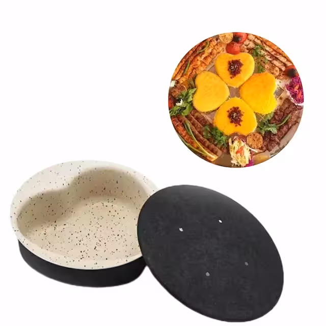 قالب کته خوری قلب تک نفره