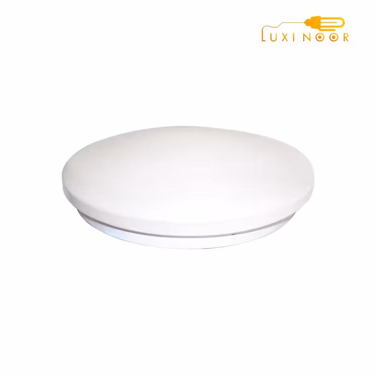 چراغ سنسوردار روکار سقفی دیواری ال ای دی گرد لوکس تزئینی لوکس مدرن 24 وات FEC کد 2124