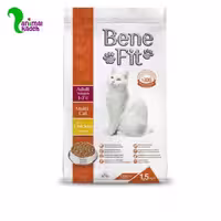 غذا خشک گربه بالغ بنفیت با طعم مرغ 1.5 کیلویی
