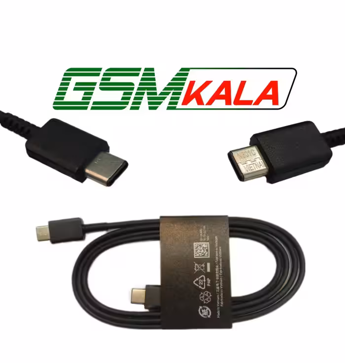 کابل شارژ اورجینال سامسونگ type-c s22 به type-c