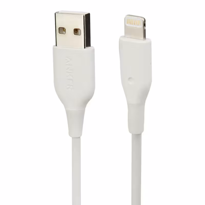 کابل تبدیل USB به لایتنینگ انکر مدل A8111H21 طول 0.9 متر