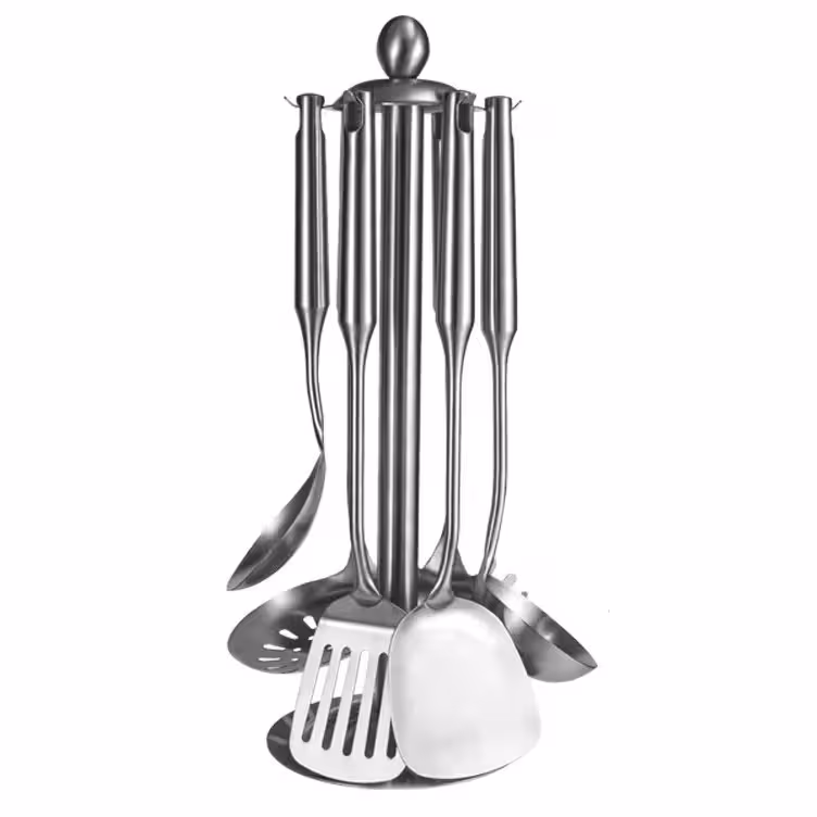 سرویس کفگیر و ملاقه 7 پارچه مدل S86 | کالا مکس