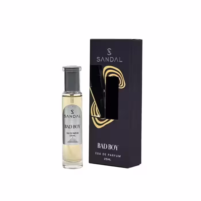 عطر جیبی مردانه صندل مدل بد بوی SANDAL حجم 25 میل