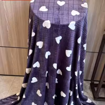 پتو یک نفره ژله ای طرح قلب