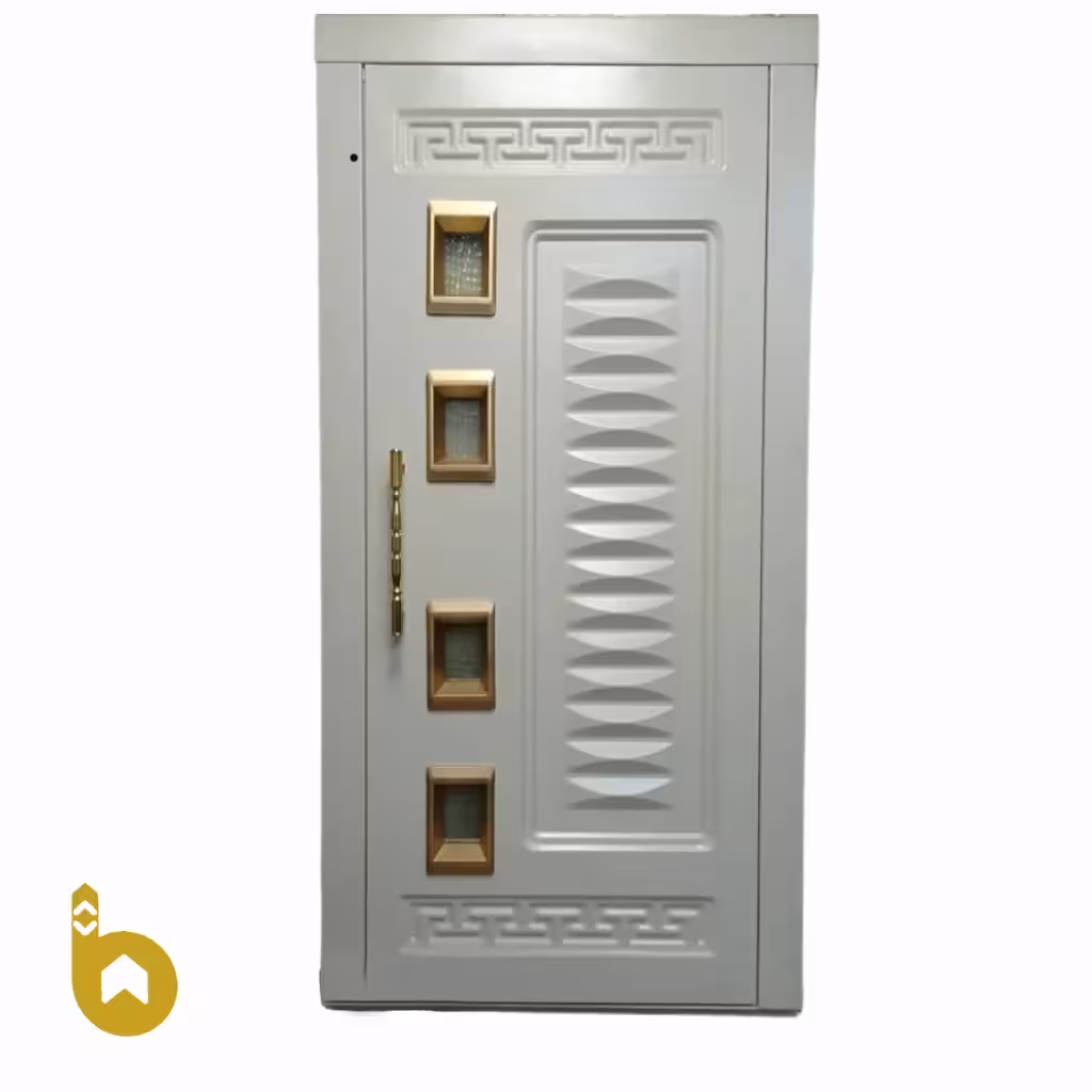 درب لولایی آسانسور | طرح کرکره ای |