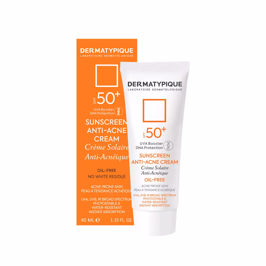 SUNSCREEN ANTI-ACNE CREAM SPF50  ضد آفتاب و ضد جوش درماتیپیک