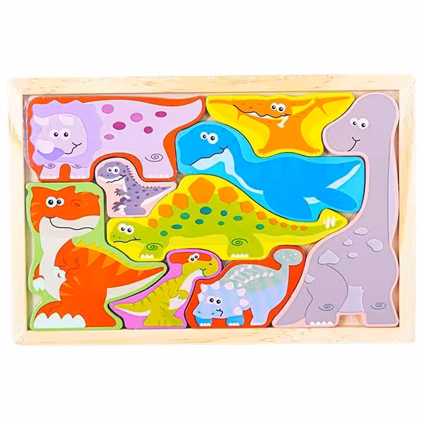 کاتامینو برجسته چوبی مدل دایناسور