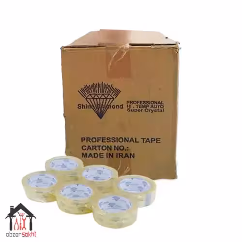 چسب پهن دیاموند عرض 5 سانتی 90یارد الماس