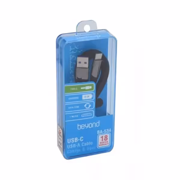 کابل شارژ تایپ سی BA534 بیاند (Beyond)