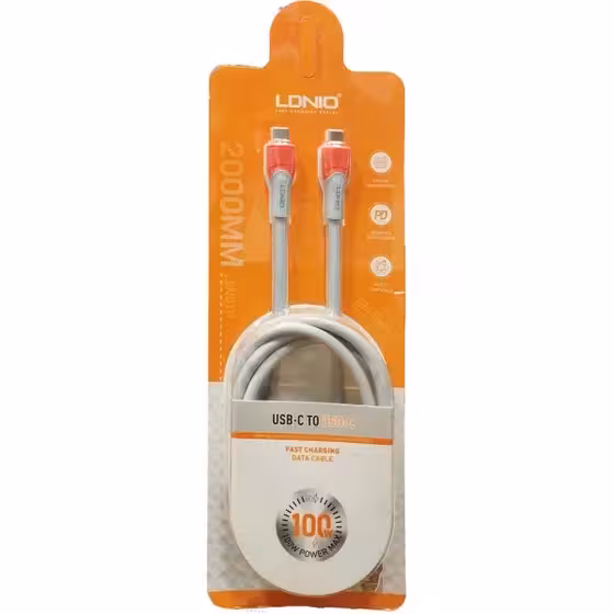 کابل تایپ سی به آیفون الدینیو 30وات مدل LC602C to i