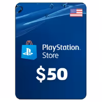 PSN 50$ Gift Card US – Digital Code