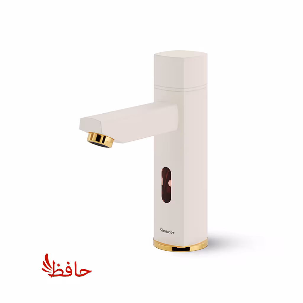 شیر روشویی چشمی شودر مدل یونیک شیری طلایی