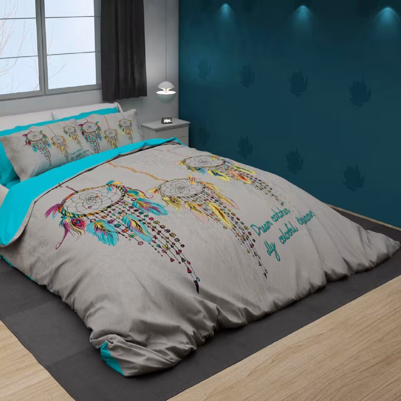 سرویس لحاف روتختی ترکسان کد D139 دو نفره 6 تکه