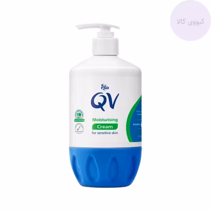 کرم مرطوب کننده پمپی کیو وی QV پوست حساس